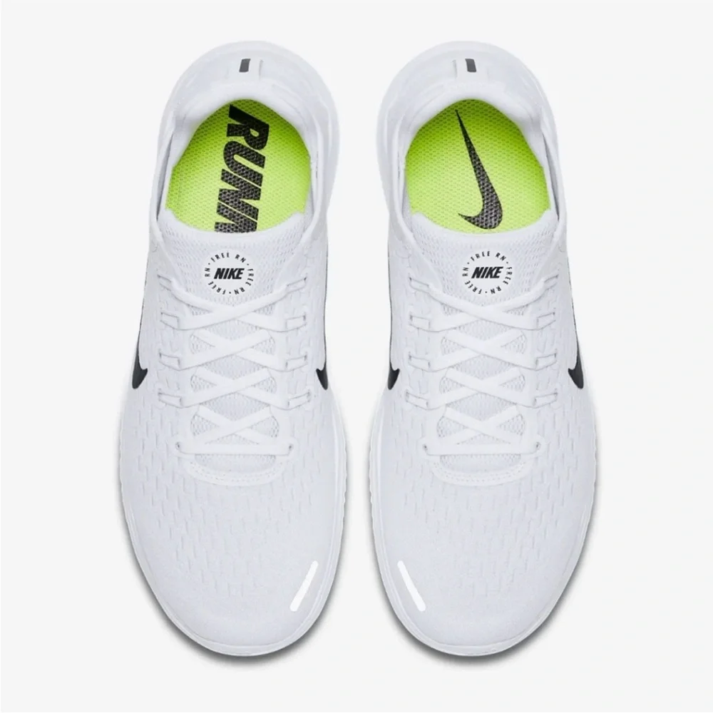 Nike Women’s Free RN 2018 white size 6 - Picture 6 of 6